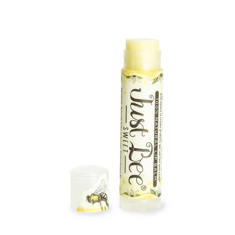 Just Bee Sweet Lip Balm - Natural Honey Lip Balm: Honey - The Mirrored Past