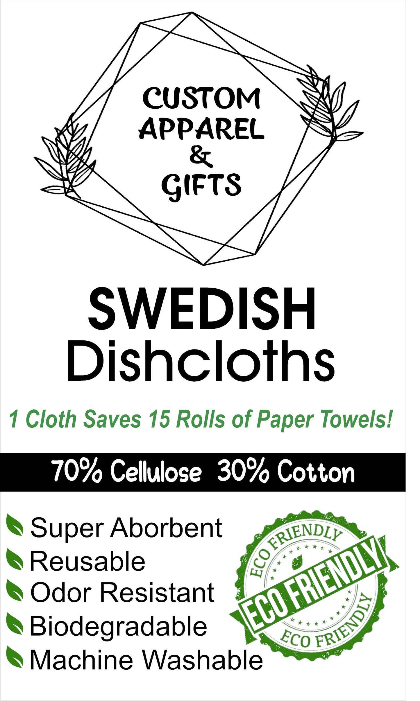 Swedish Dish Cloth | Lemons and Lavender 2 Tier Tray Kitchen