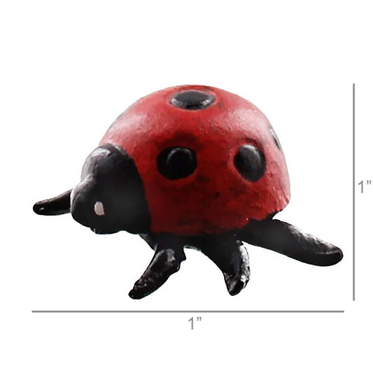 Lady Bug, Cast Iron - Red - The Mirrored Past