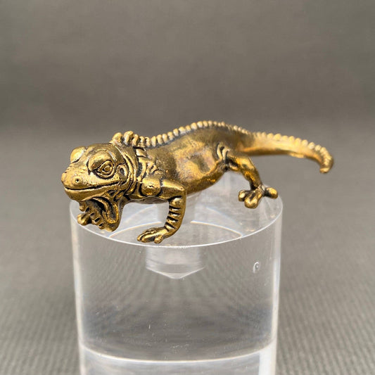 Brass Lizard Crafts Decoration Desktop Ornaments - The Mirrored Past