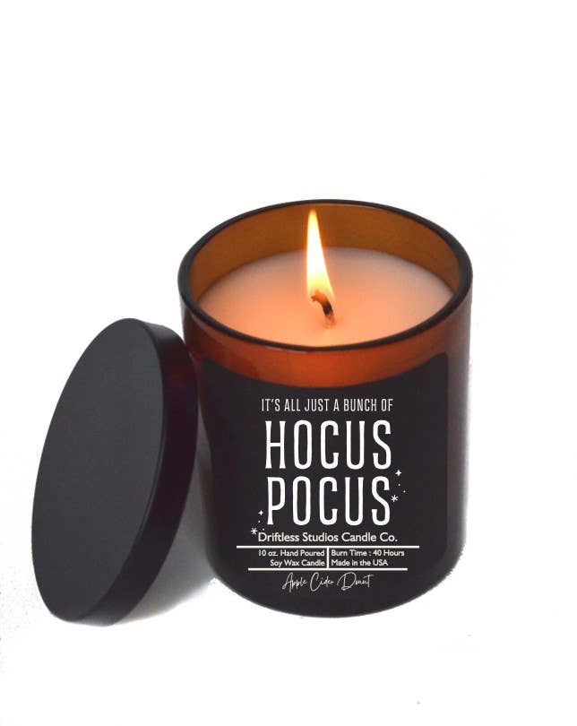 Hocus Pocus Halloween Candle - Soy Wax Candles: Drunken Pumpkin - The Mirrored Past