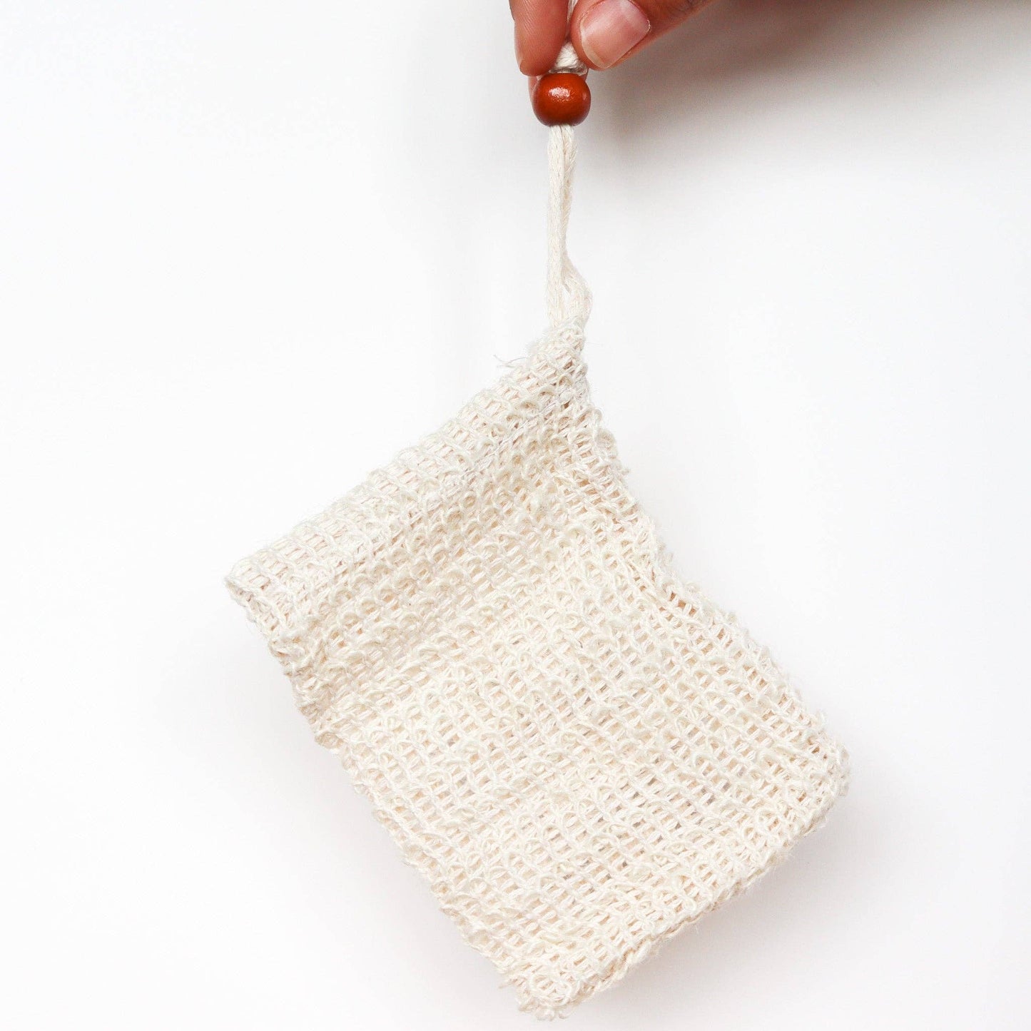 Sisal Fiber Soap Bag | Soap Saver | Natural Pouch - The Mirrored Past
