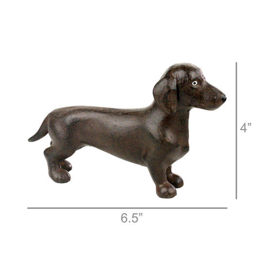 Gaston the Dachshund - Cast Iron - The Mirrored Past