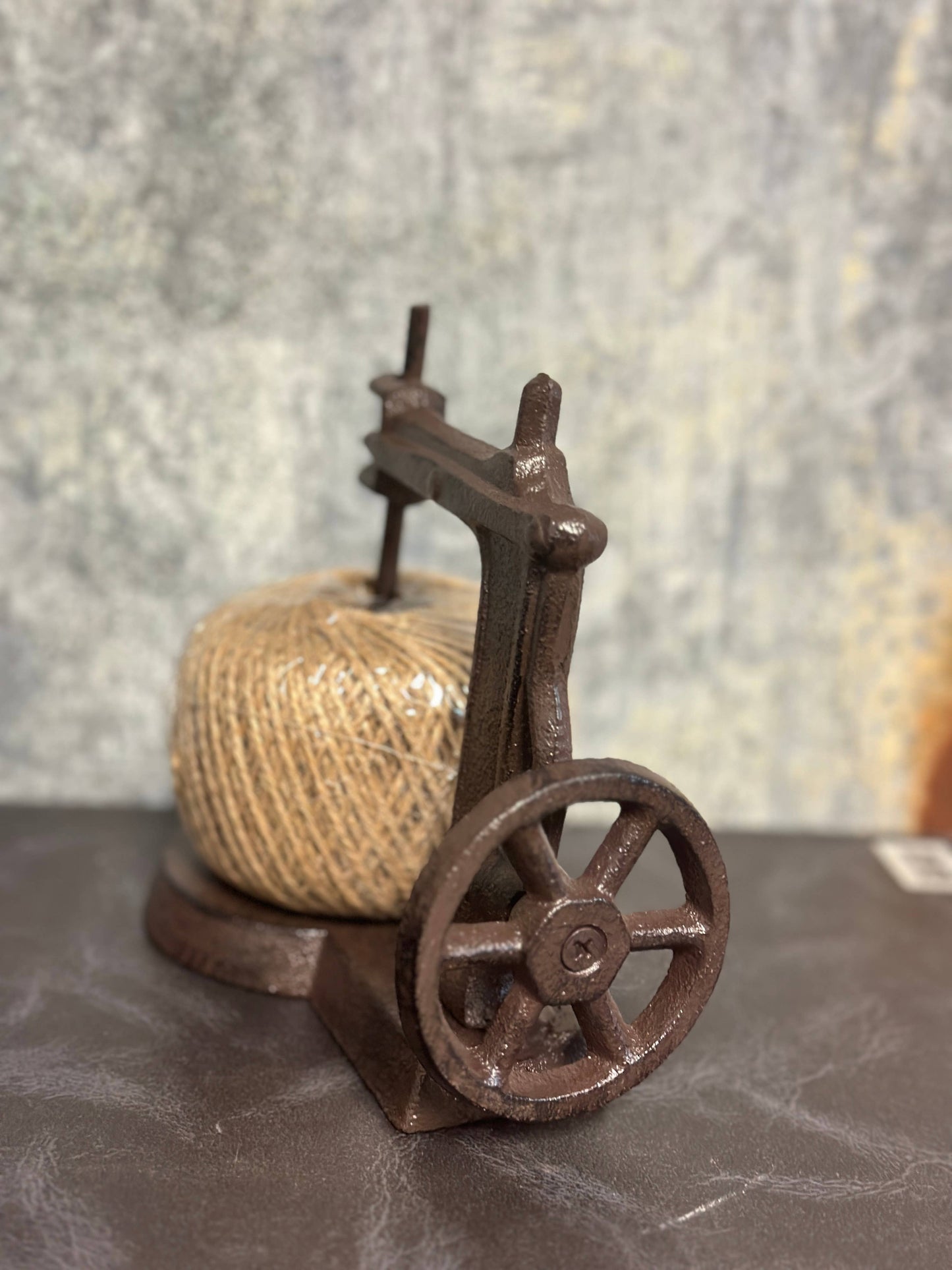 Cast Iron Spool Holder: BIRD