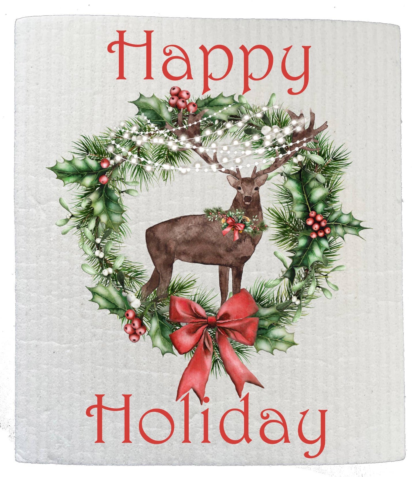 SWEDISH DISH CLOTHS | Rustic Country Christmas Holiday - The Mirrored Past