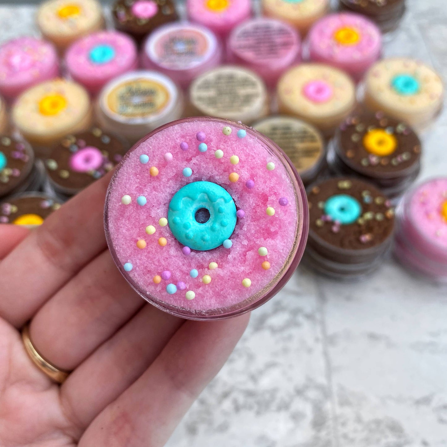 Strawberry Donut Lip Scrub - The Mirrored Past
