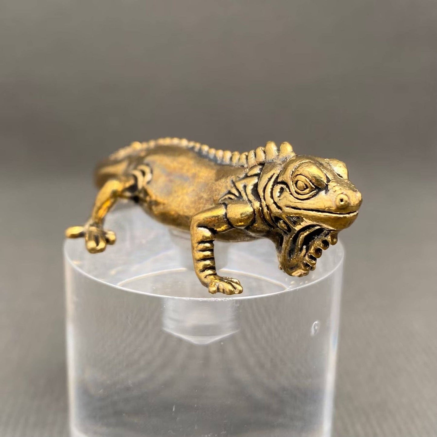 Brass Lizard Crafts Decoration Desktop Ornaments - The Mirrored Past