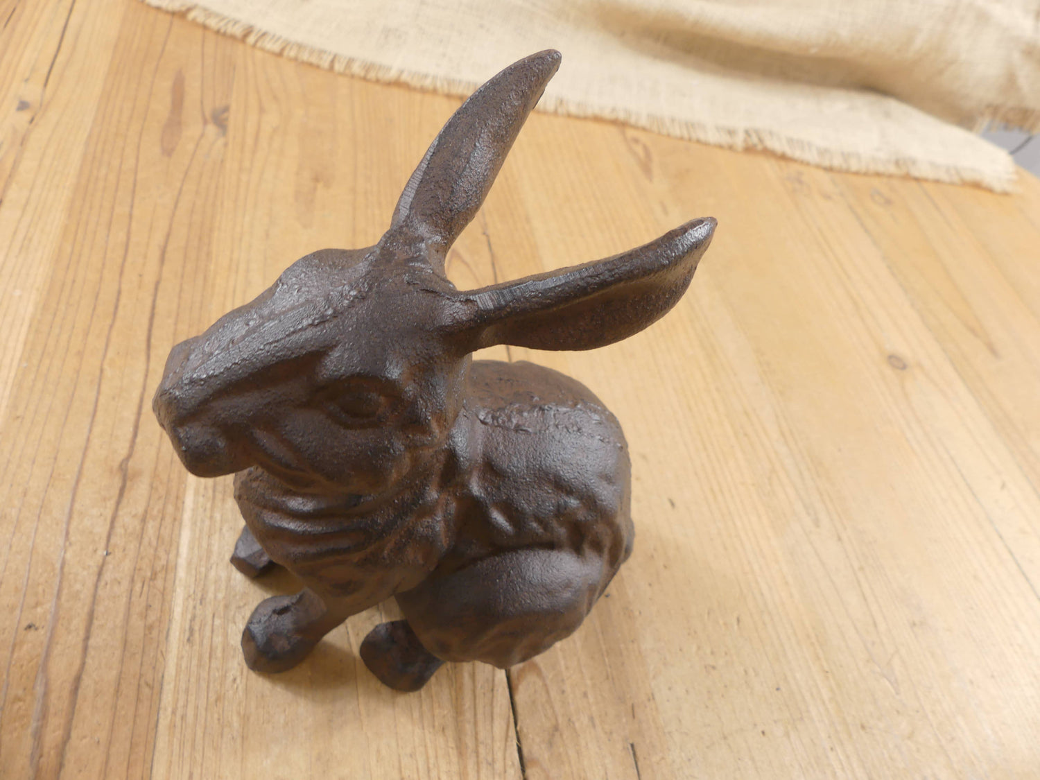 Unique Cast Iron Rabbit Figure for Your Home - The Mirrored Past