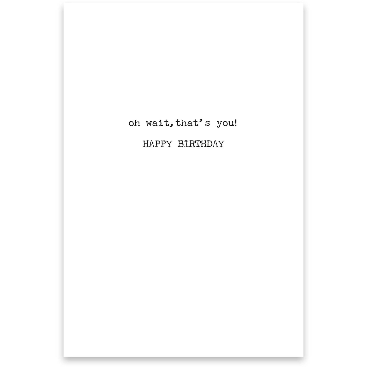 Old People Greeting Card - The Mirrored Past