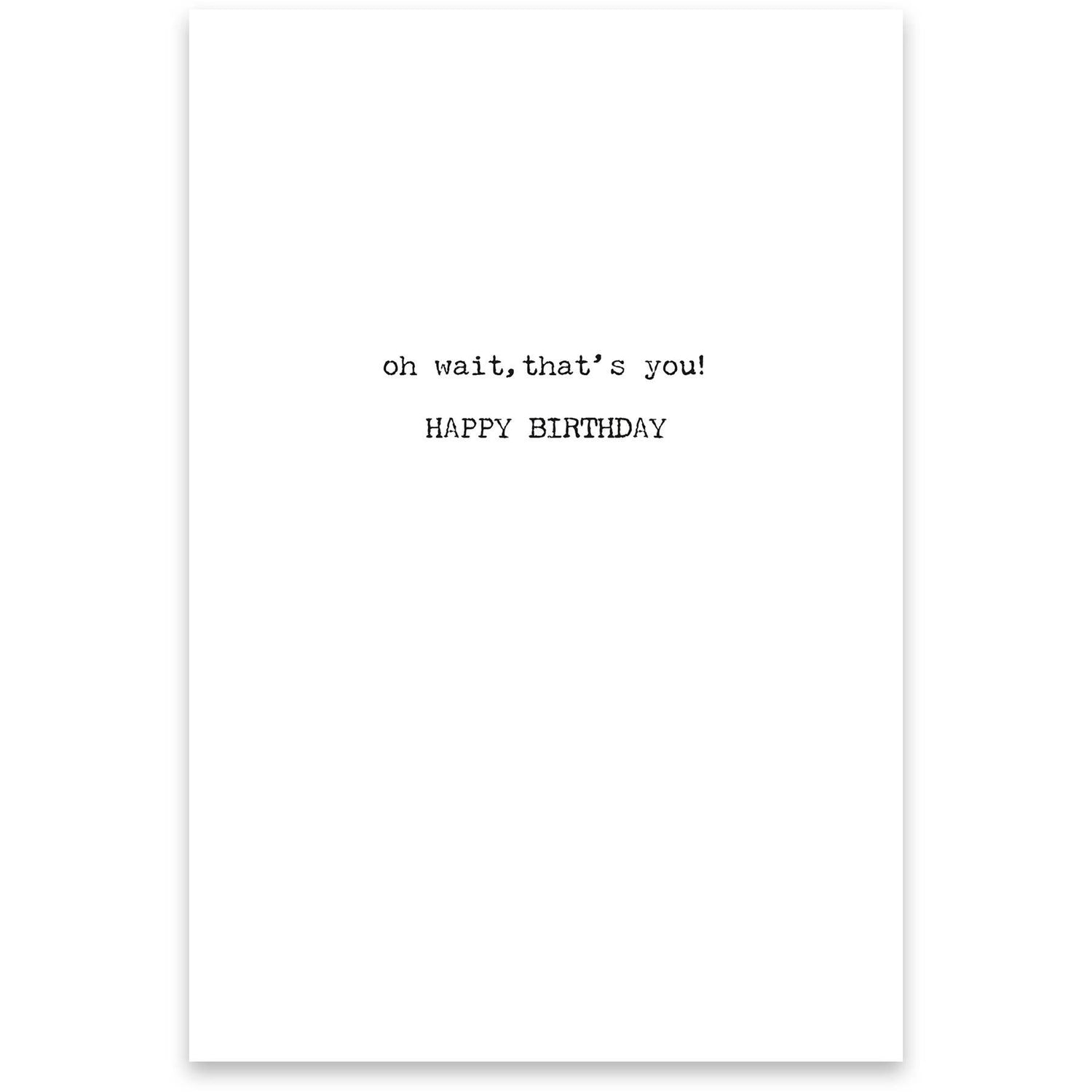 Old People Greeting Card - The Mirrored Past