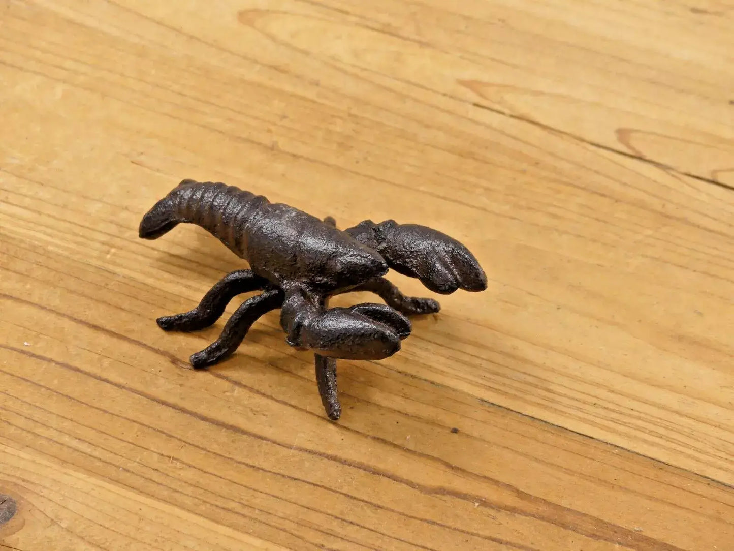 CAST IRON CRAWFISH / LOBSTER FIGURE FIGURE PAPERWEIGHT - The Mirrored Past