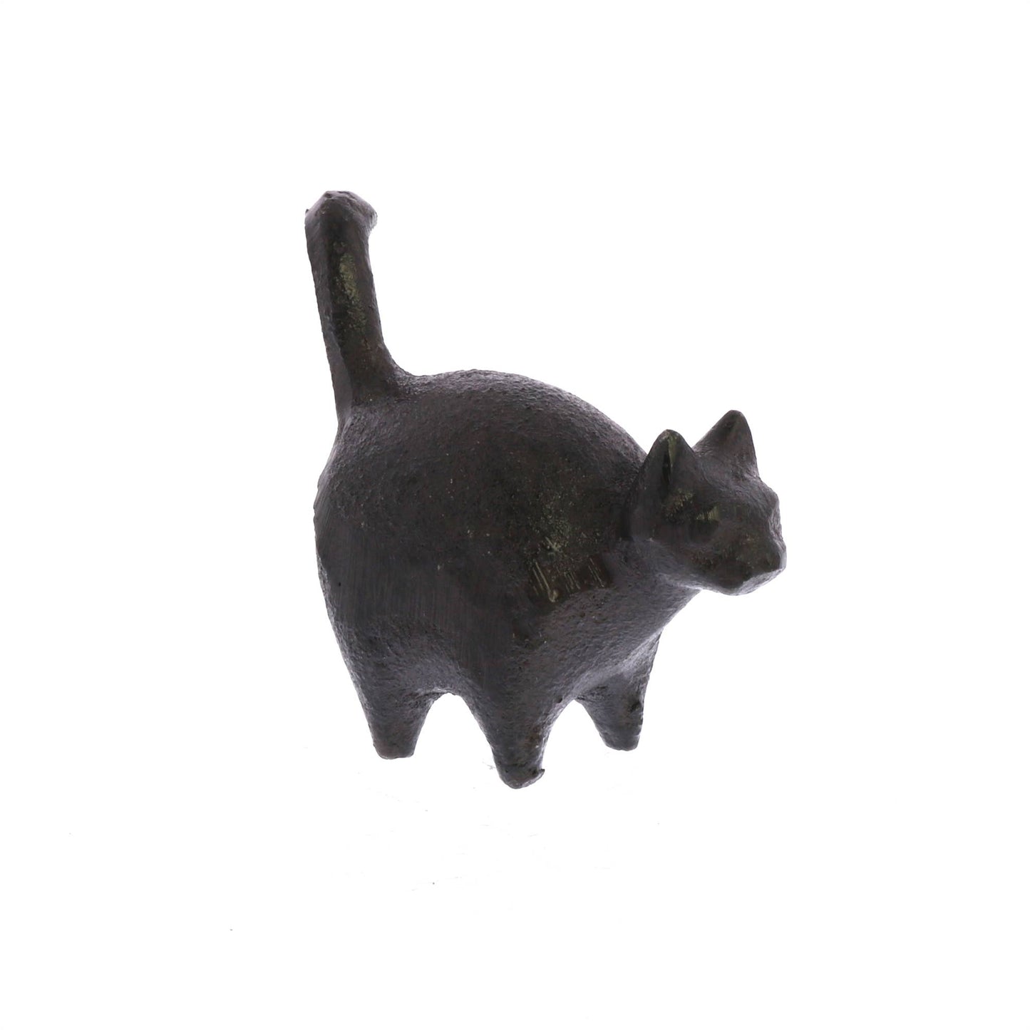 Botero Critter Cat, Cast Iron - Brown - The Mirrored Past