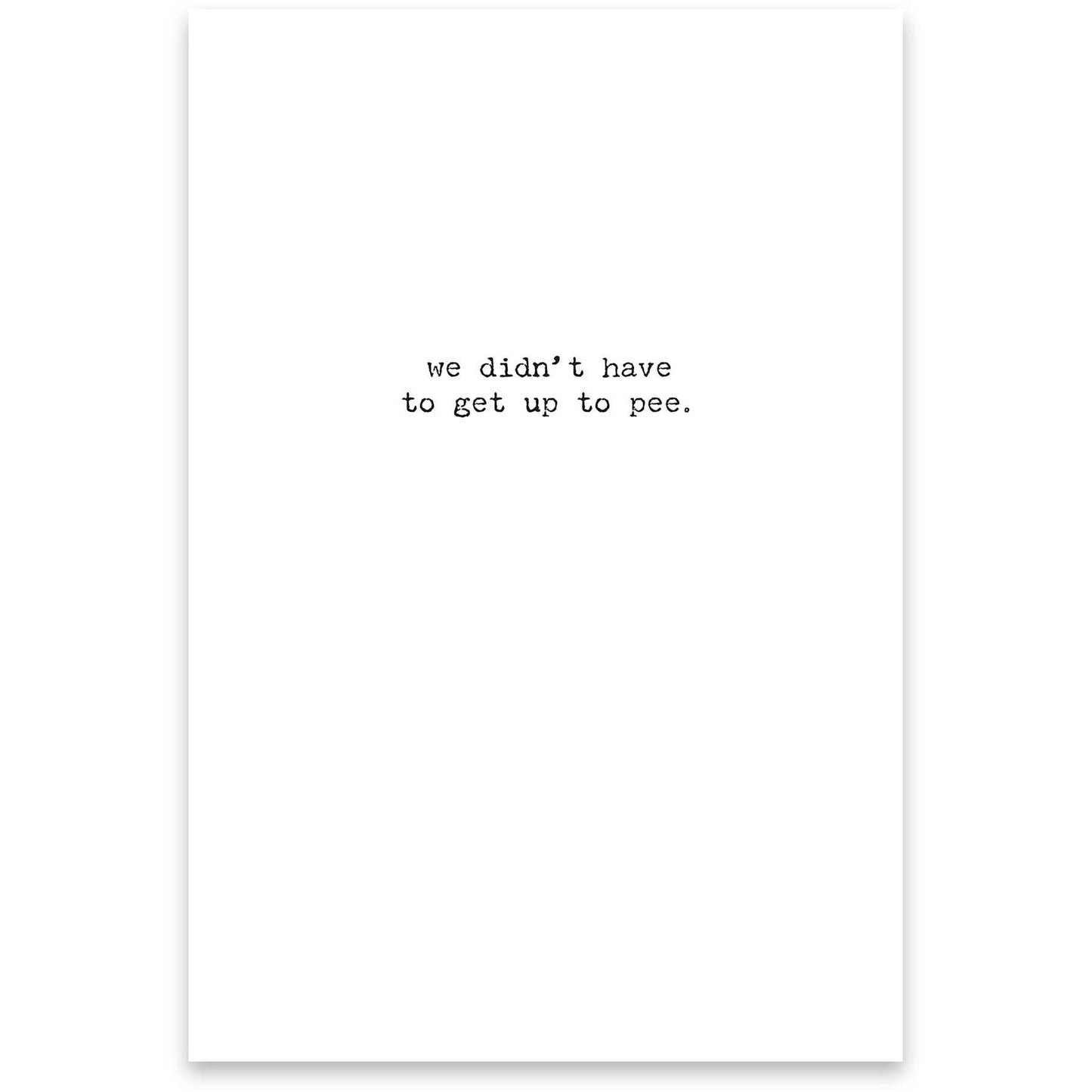 All Nighter Means Greeting Card - The Mirrored Past