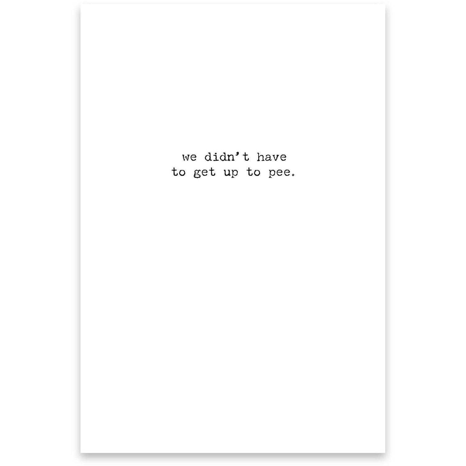 All Nighter Means Greeting Card - The Mirrored Past