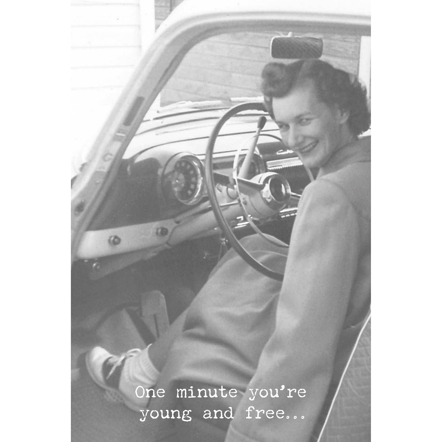 One Minute Greeting Card - The Mirrored Past