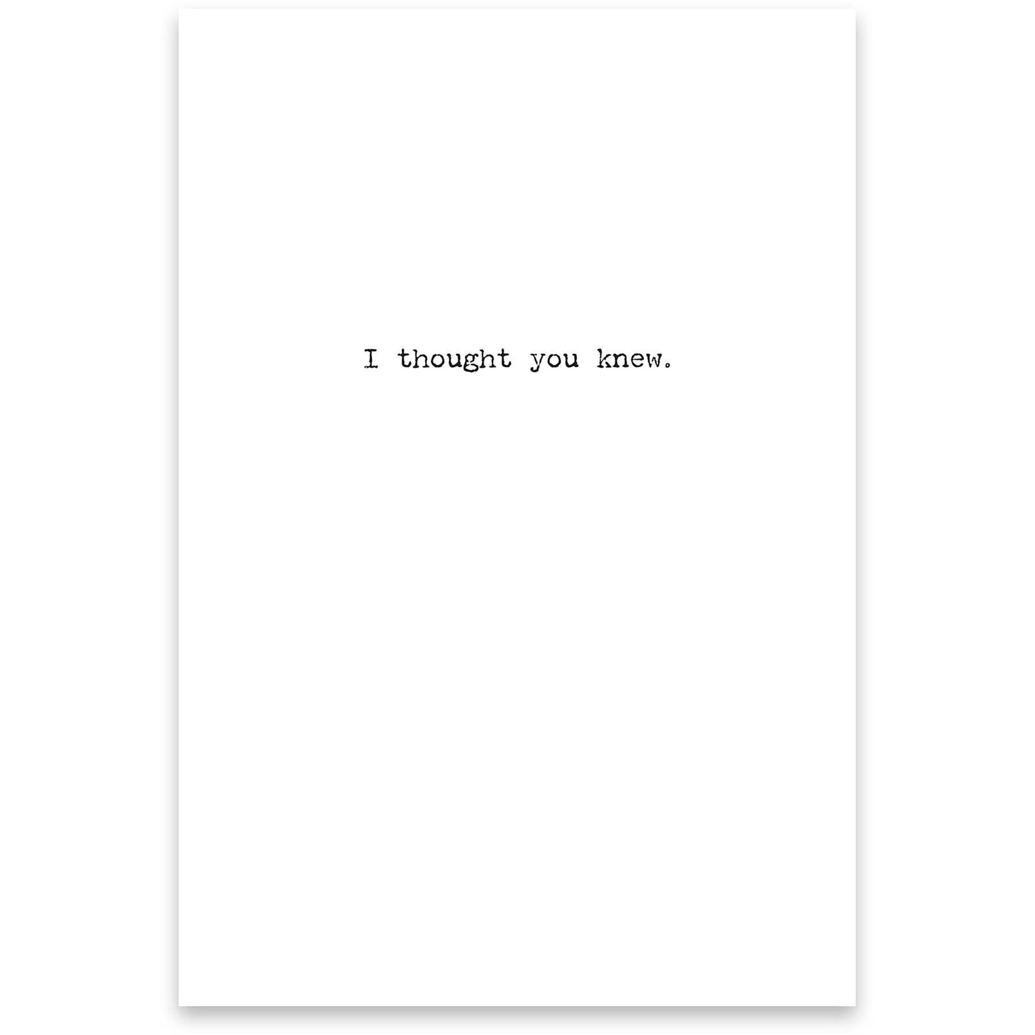Sorry I Called You Old Greeting Card - The Mirrored Past
