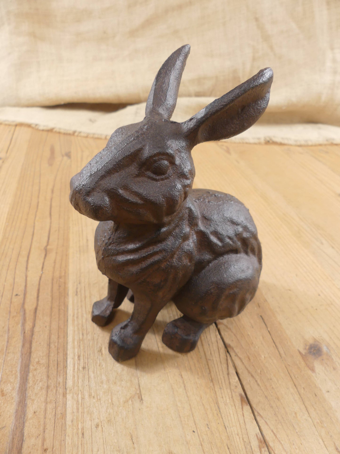 Unique Cast Iron Rabbit Figure for Your Home - The Mirrored Past