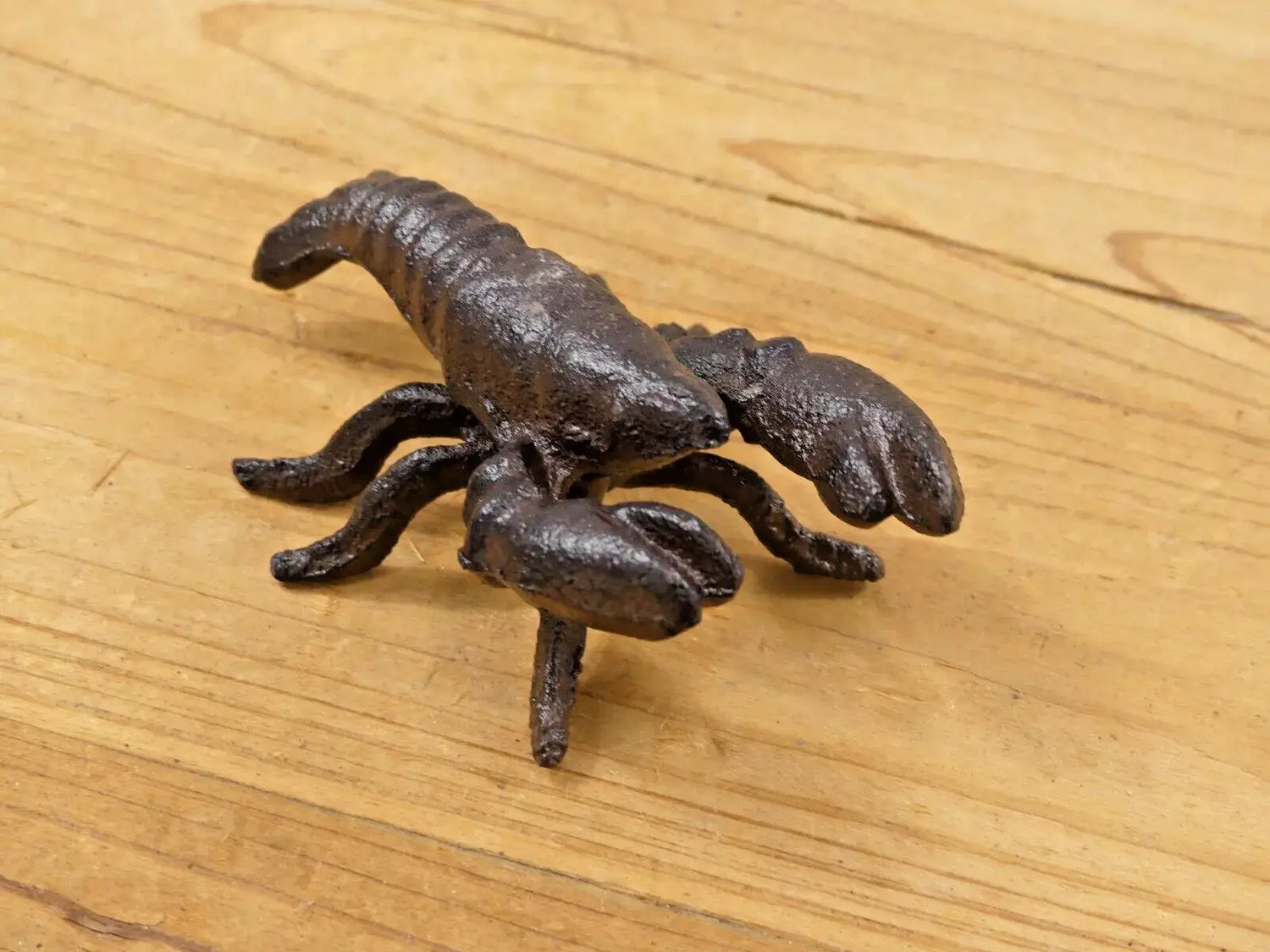 CAST IRON CRAWFISH / LOBSTER FIGURE FIGURE PAPERWEIGHT - The Mirrored Past