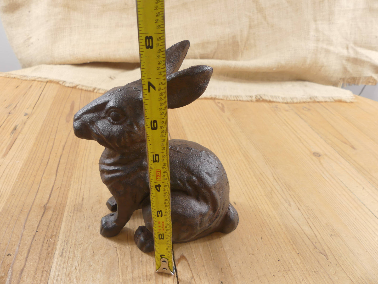 Unique Cast Iron Rabbit Figure for Your Home - The Mirrored Past