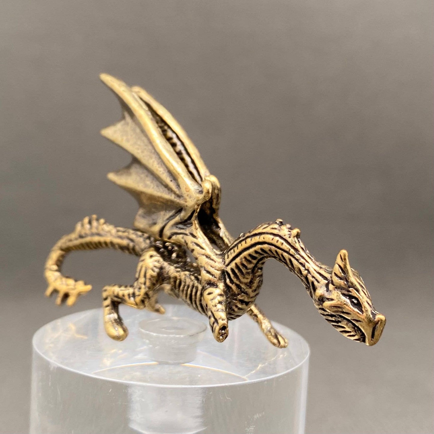 Brass Dragon Crafts Decoration Desktop Ornaments - The Mirrored Past