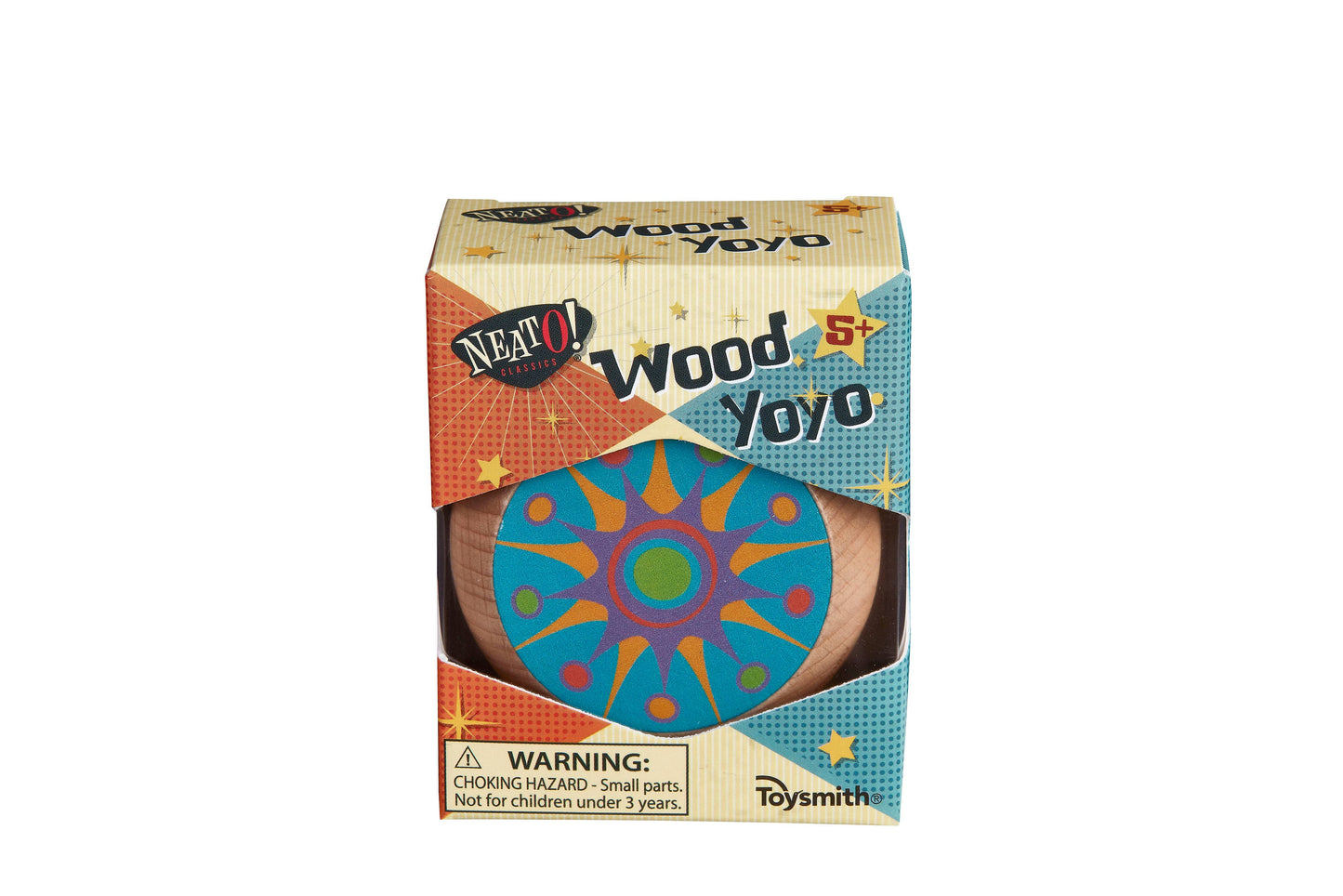 Neato! Wood Yo-Yo- Retro Classic, vintage toys - The Mirrored Past