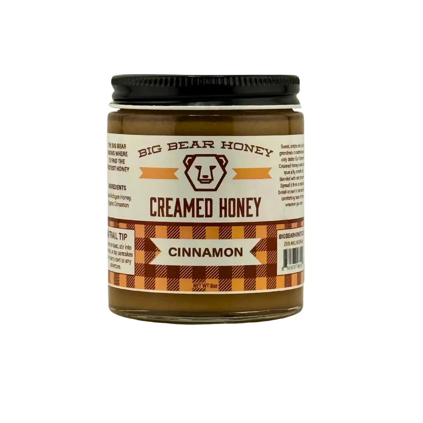 Cinnamon Creamed Honey - 8oz - The Mirrored Past