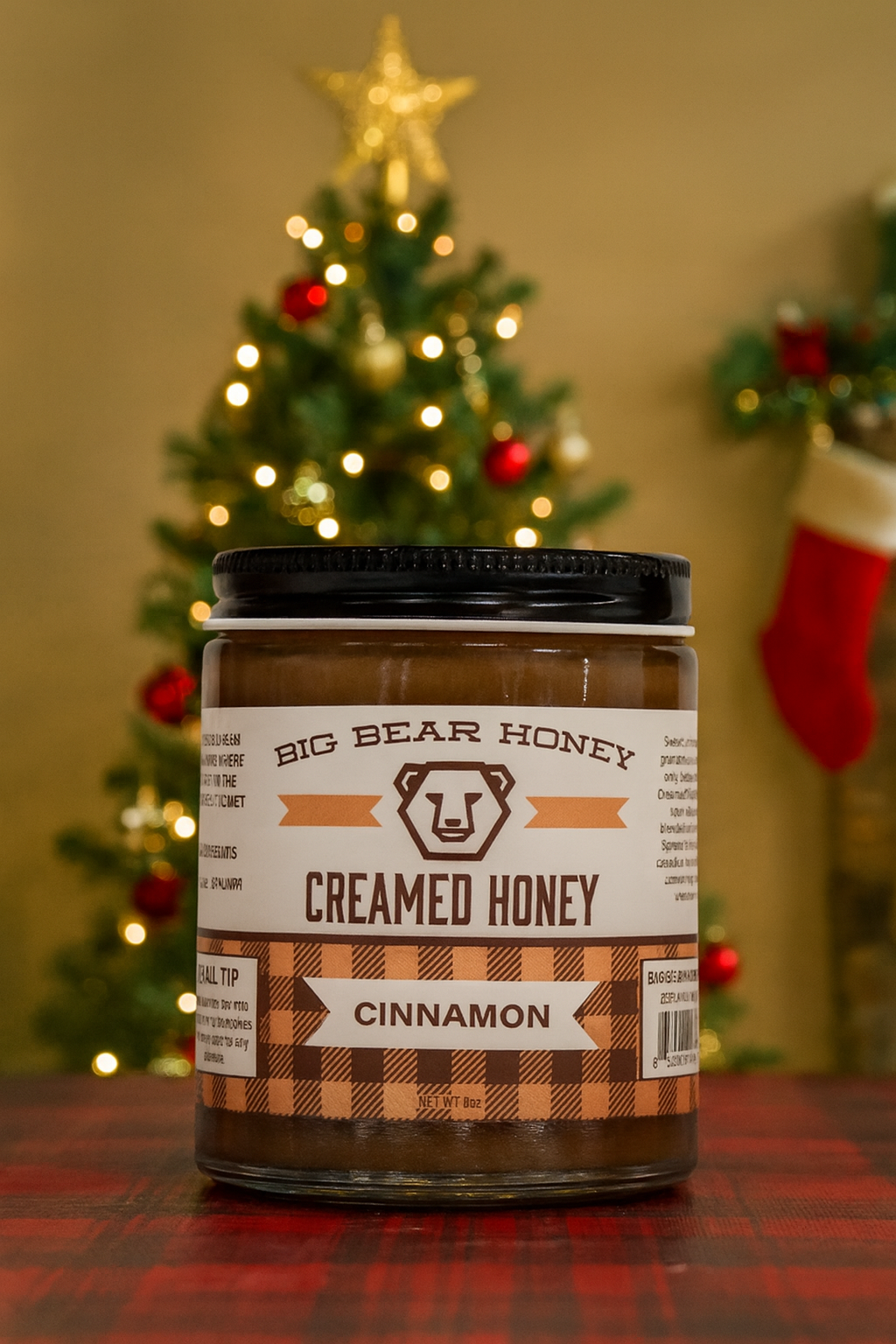 Cinnamon Creamed Honey - 8oz - The Mirrored Past