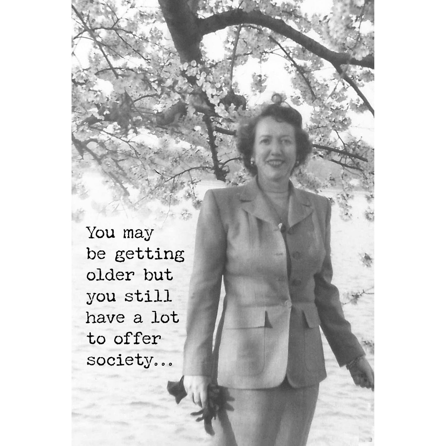 For Instance Greeting Card - The Mirrored Past