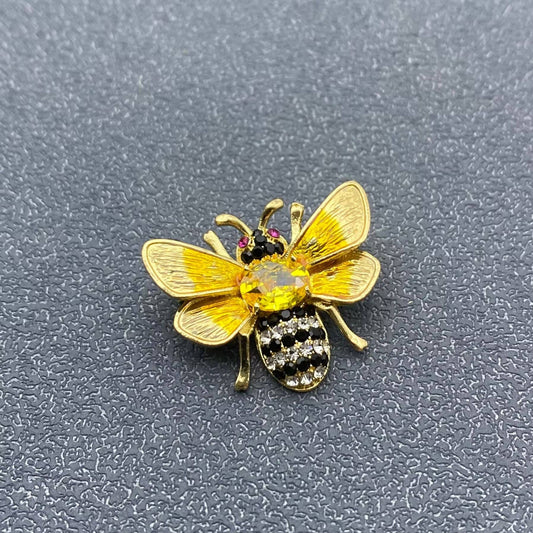 Little Bee Brooch - The Mirrored Past