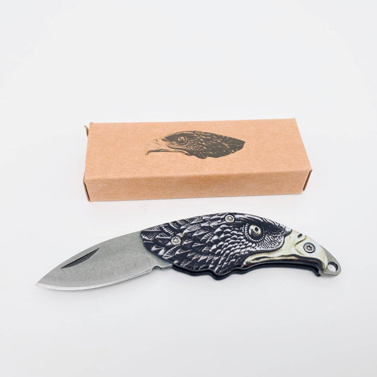 Eagle Outdoor EDC MIni Portable Folding Knife: Eagle head knife - The Mirrored Past