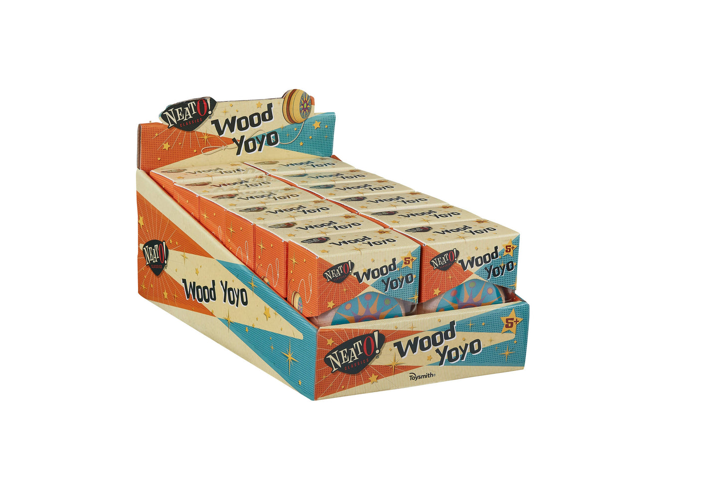 Neato! Wood Yo-Yo- Retro Classic, vintage toys - The Mirrored Past