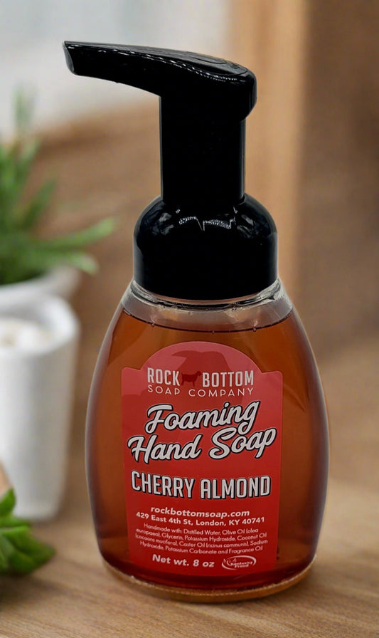 Foaming Hand Soap | Cherry Almond - The Mirrored Past