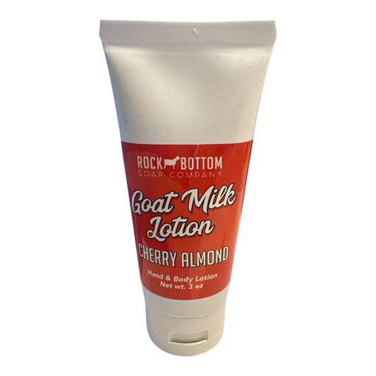 Goat Milk Lotion Squeeze Tubes | Cherry Almond