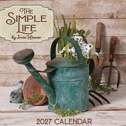 Irvin Hoover 2027 Wall Calendar "A Simple Life"