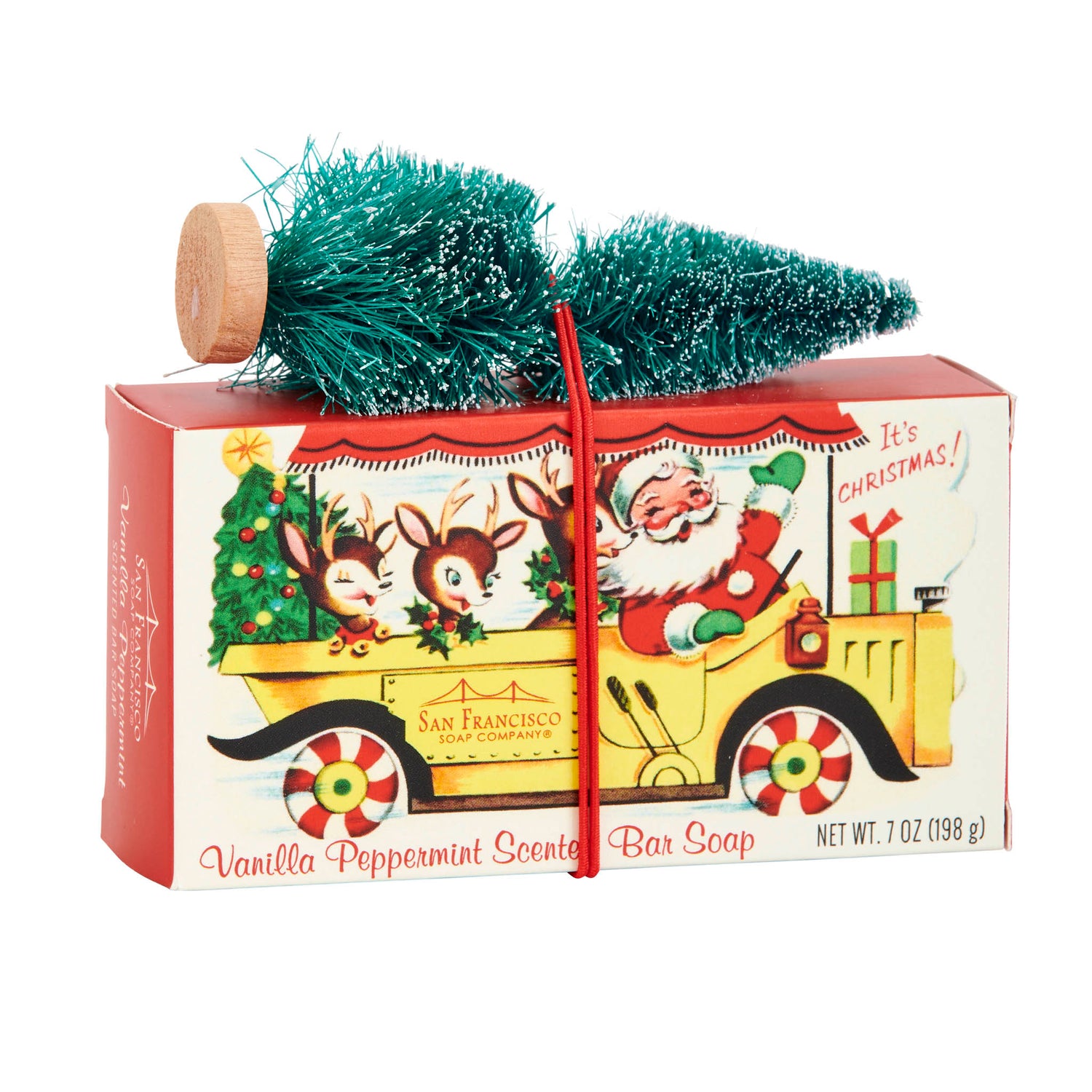 Kitschy Sissal Tree Bar Soap: Vanilla Peppermint