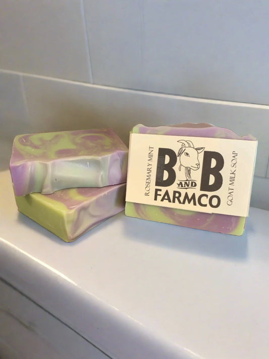 Goat Milk Bar Soap | Rosemary Mint  - The Mirrored Past