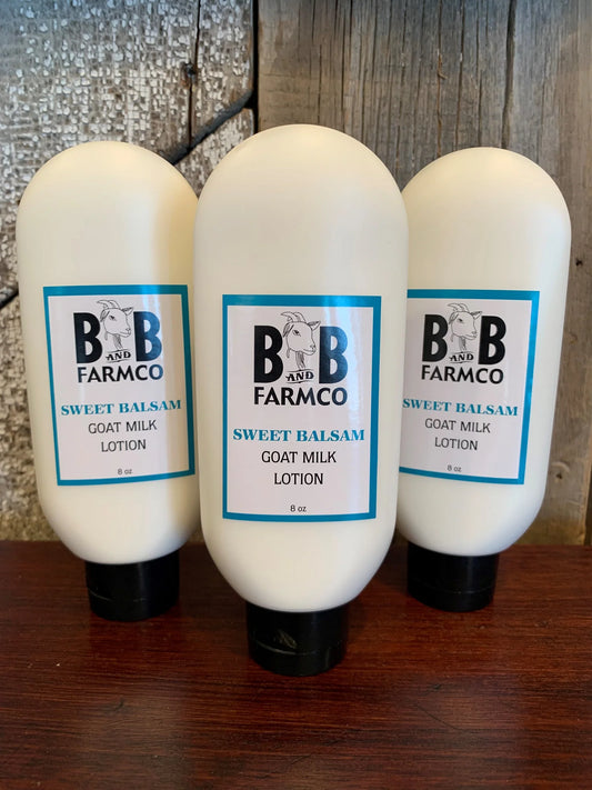Goat Milk Lotion | Sweet Balsam - The Mirrored Past