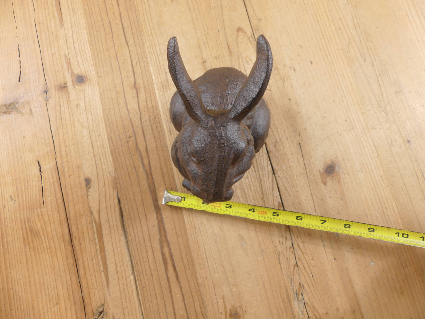 Unique Cast Iron Rabbit Figure for Your Home - The Mirrored Past