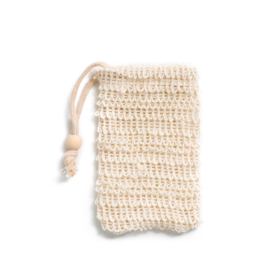 Cotton Sisal Soap Saver Bag - The Mirrored Past