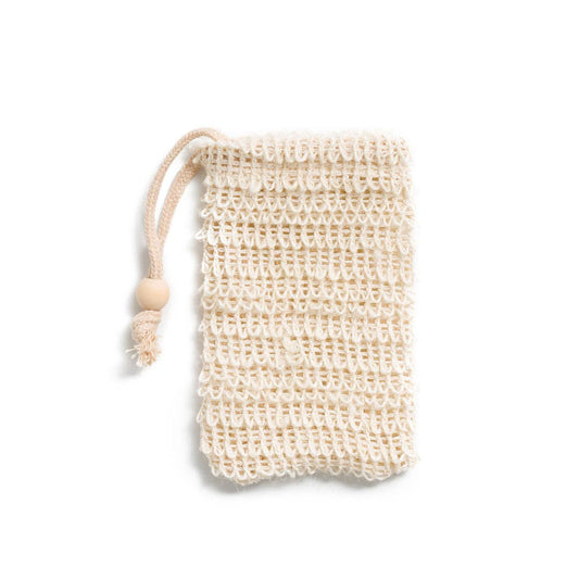 Cotton Sisal Soap Saver Bag - The Mirrored Past