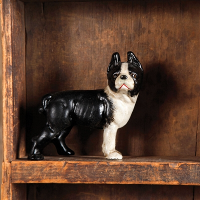 Tyson the Boston Terrier - Cast Iron - The Mirrored Past