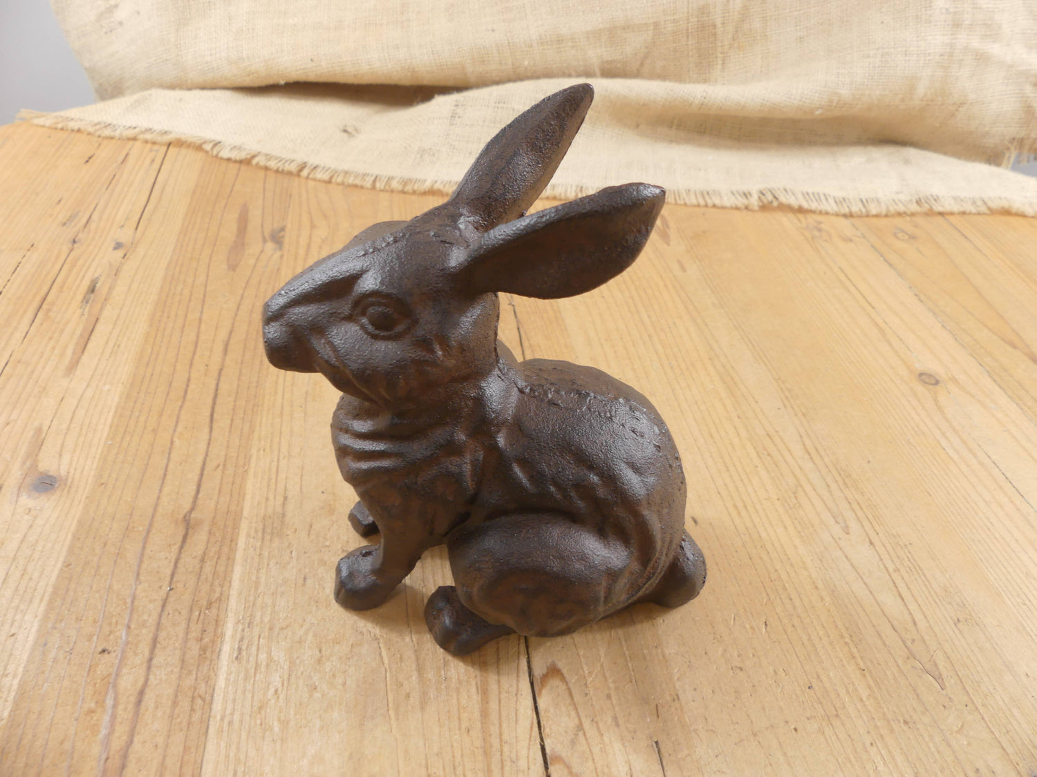 Unique Cast Iron Rabbit Figure for Your Home - The Mirrored Past