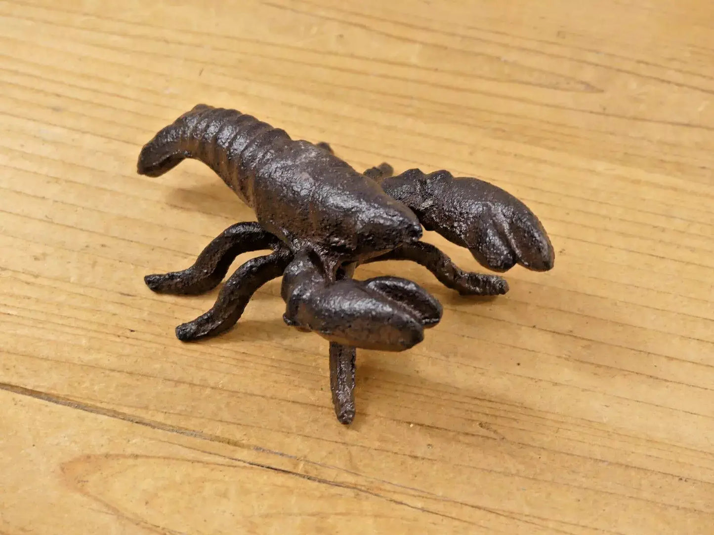 CAST IRON CRAWFISH / LOBSTER FIGURE FIGURE PAPERWEIGHT - The Mirrored Past