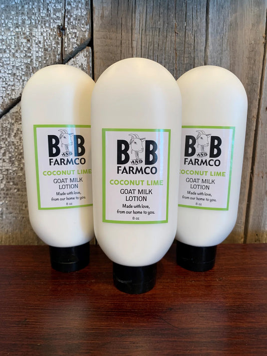 Goat Milk Lotion | Coconut Lime - The Mirrored Past