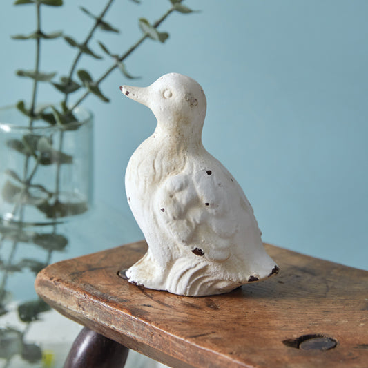 Cast Iron Duckling Figurine - The Mirrored Past