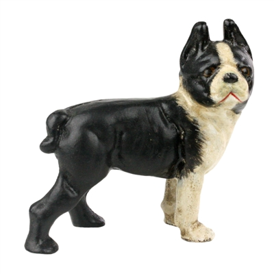 Tyson the Boston Terrier - Cast Iron - The Mirrored Past