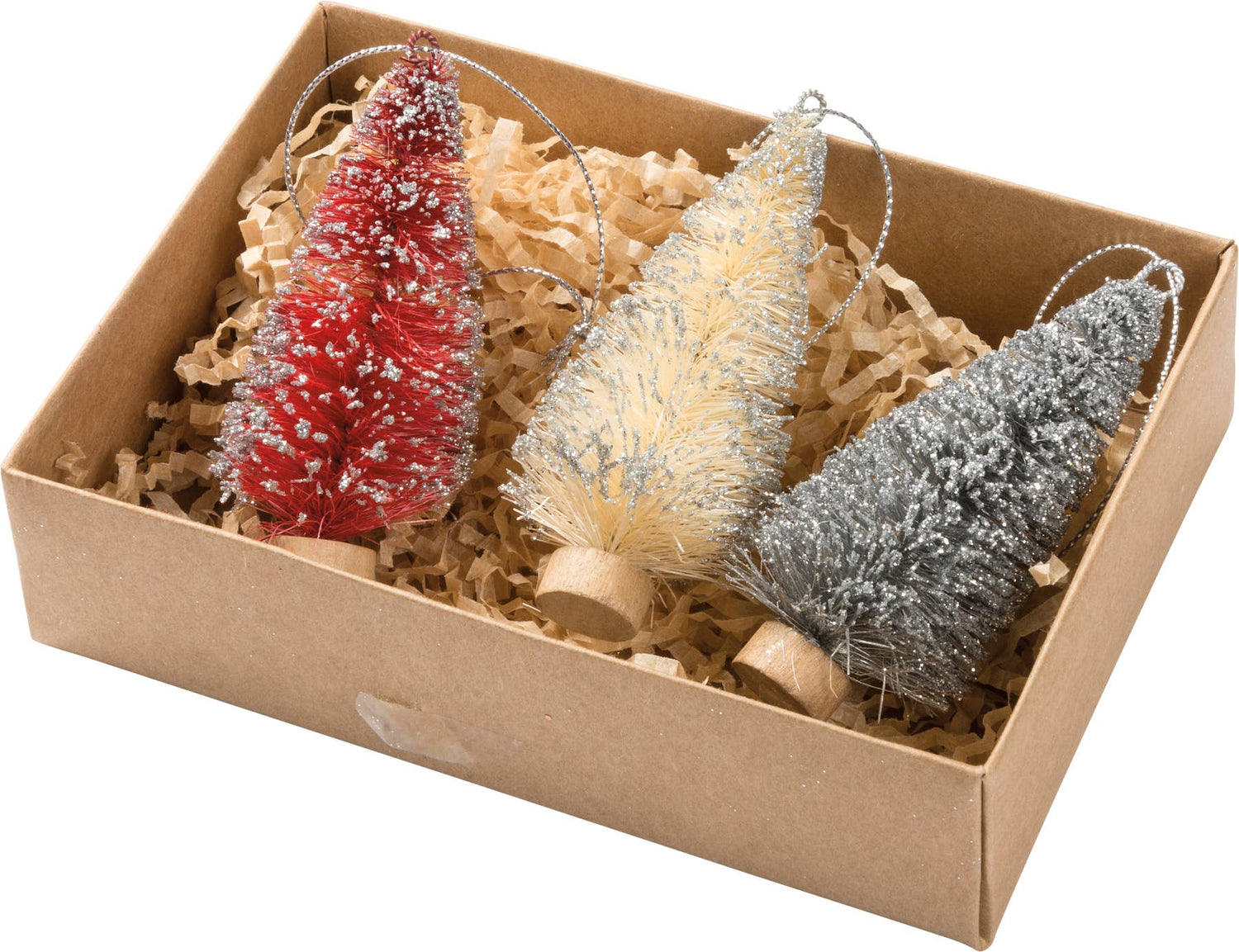 Farm Bottle Brush Tree Set - The Mirrored Past