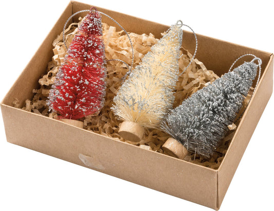 Farm Bottle Brush Tree Set - The Mirrored Past