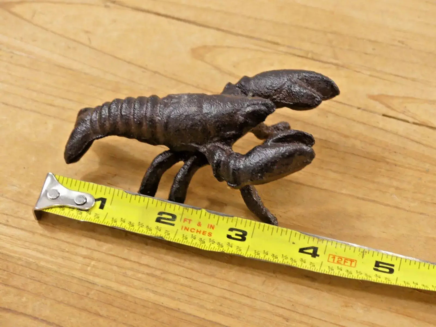 CAST IRON CRAWFISH / LOBSTER FIGURE FIGURE PAPERWEIGHT - The Mirrored Past