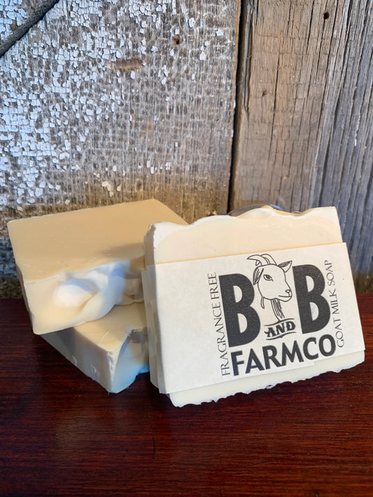 Goat Milk Bar Soap | Fragrance Free -The Mirrored Past